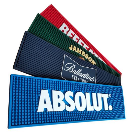 runner mat bar rail with logo runner mat bar rail with logo