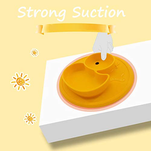Wholesale Silicone Toddler Placemat Feeding Bowl Non-slip