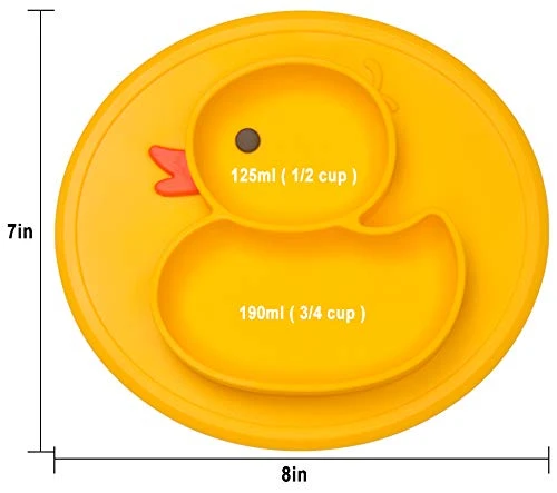 Wholesale Silicone Toddler Placemat Feeding Bowl Non-slip