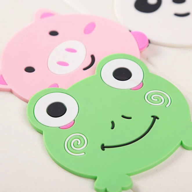 Creative Cute Cartoon Animal Silicone Coaster