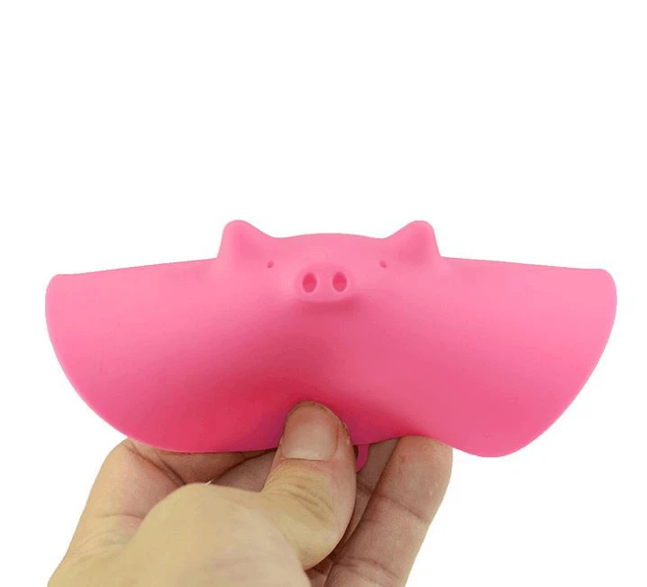 Multi-purpose Colorful Pig Silicone Cup Lid