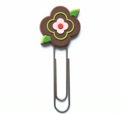 קידום Pvc Soft Creative Bookmark Embo