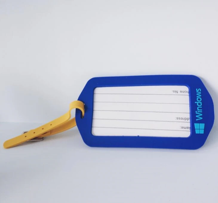 Travel Accessories Luggage Tags Silicone Portable Travel Label