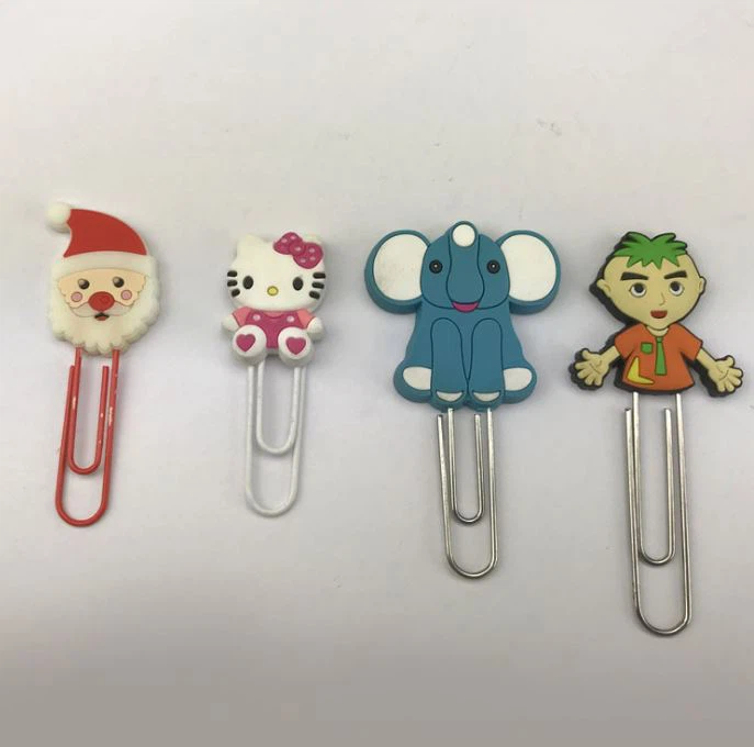 אופנה תלת מימדית סיליקון סיליקון PVC, סימניה למזכרת חג המולד