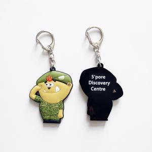 קידום מכירות חמוד מפתח מחזיק מפתחות מחזיק מפתחות PVC רך