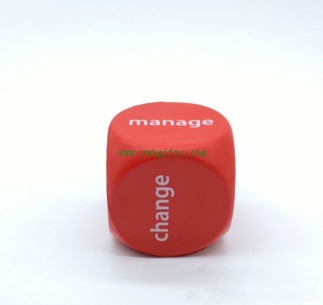 Promotional Gifts Dice Stress Ball PU Stress Ball Toy