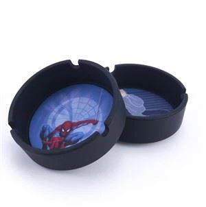 מאפרת סיגריות סיליקון עמידות בחום ניידת מודפסת